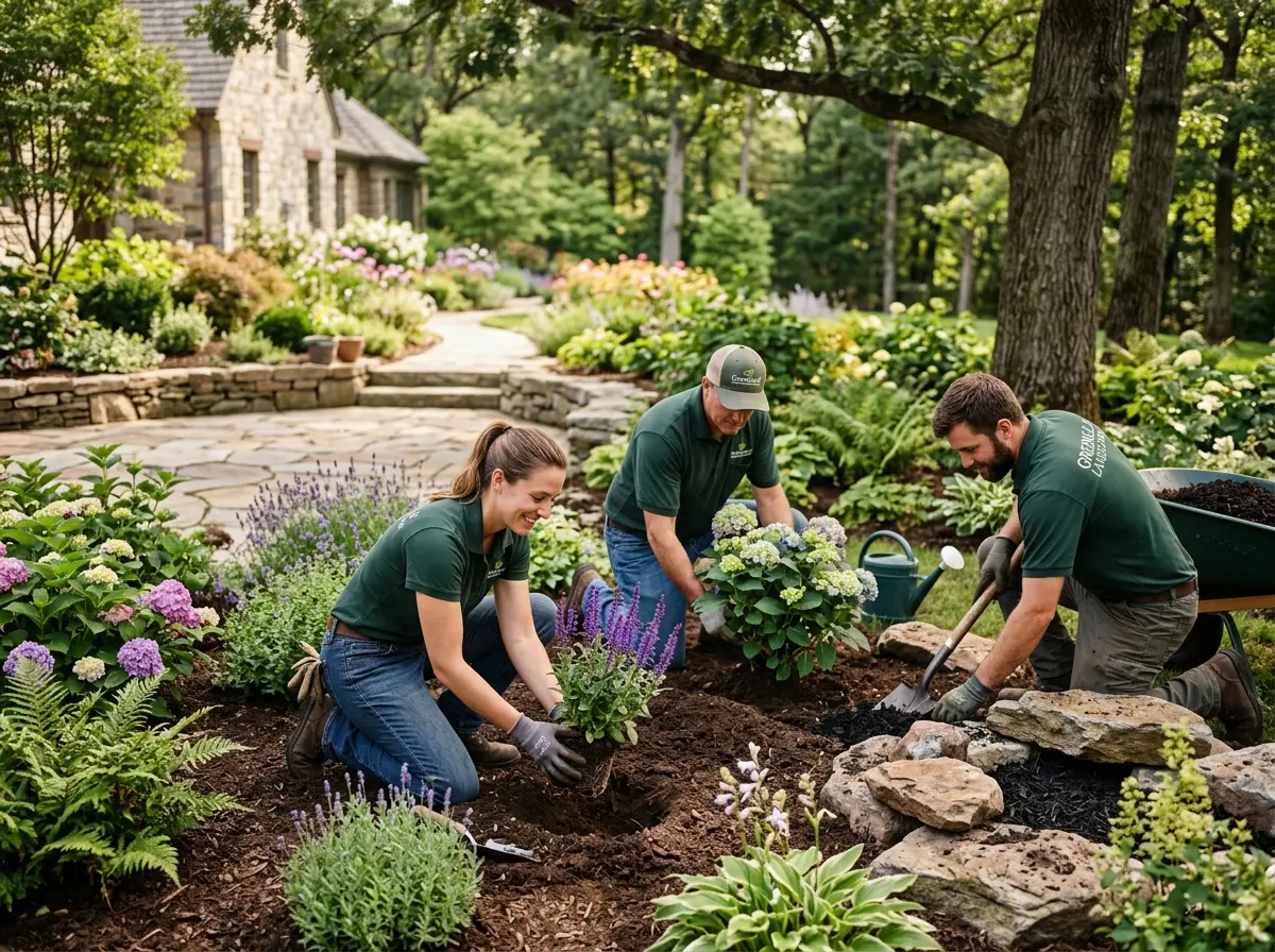 Apex Landscaping team
